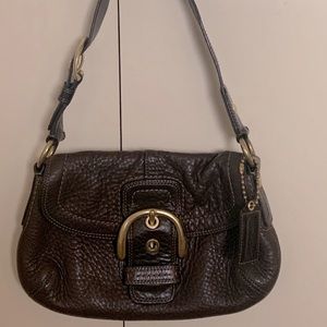 Coach - Small Brown Shoulder Bag